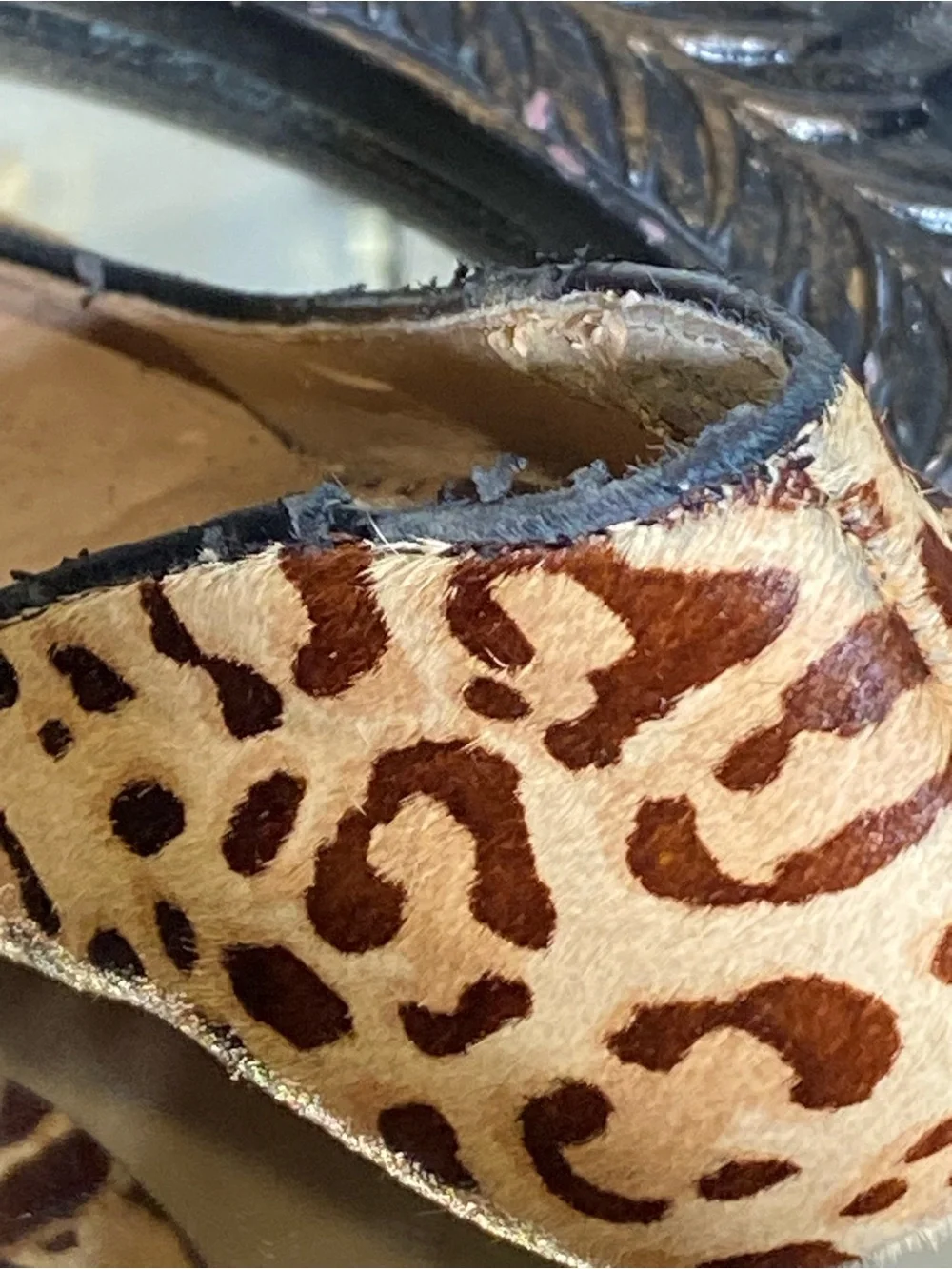 Steve Madden Leopard Print Pointed Toe Pumps - Tan/Brown